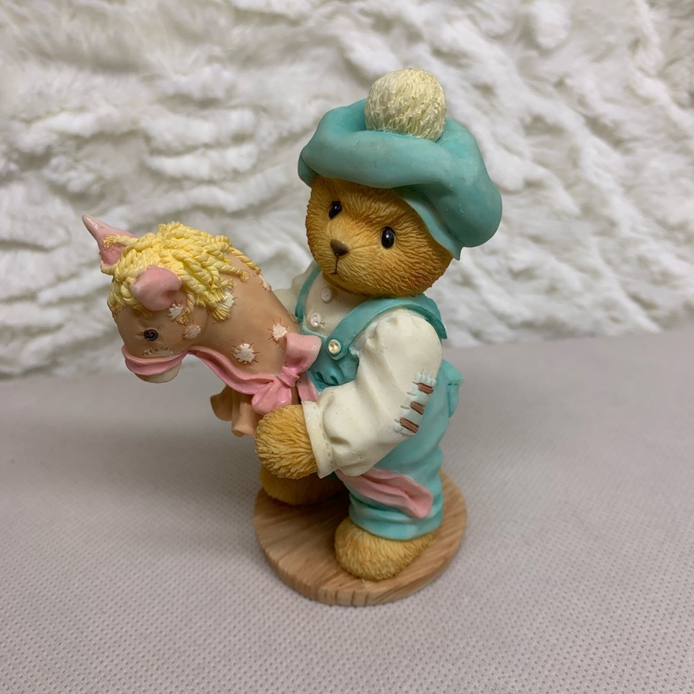 Cherished Teddies "Benny" 1997-1998 Cherished Rewards Vintage Figurine